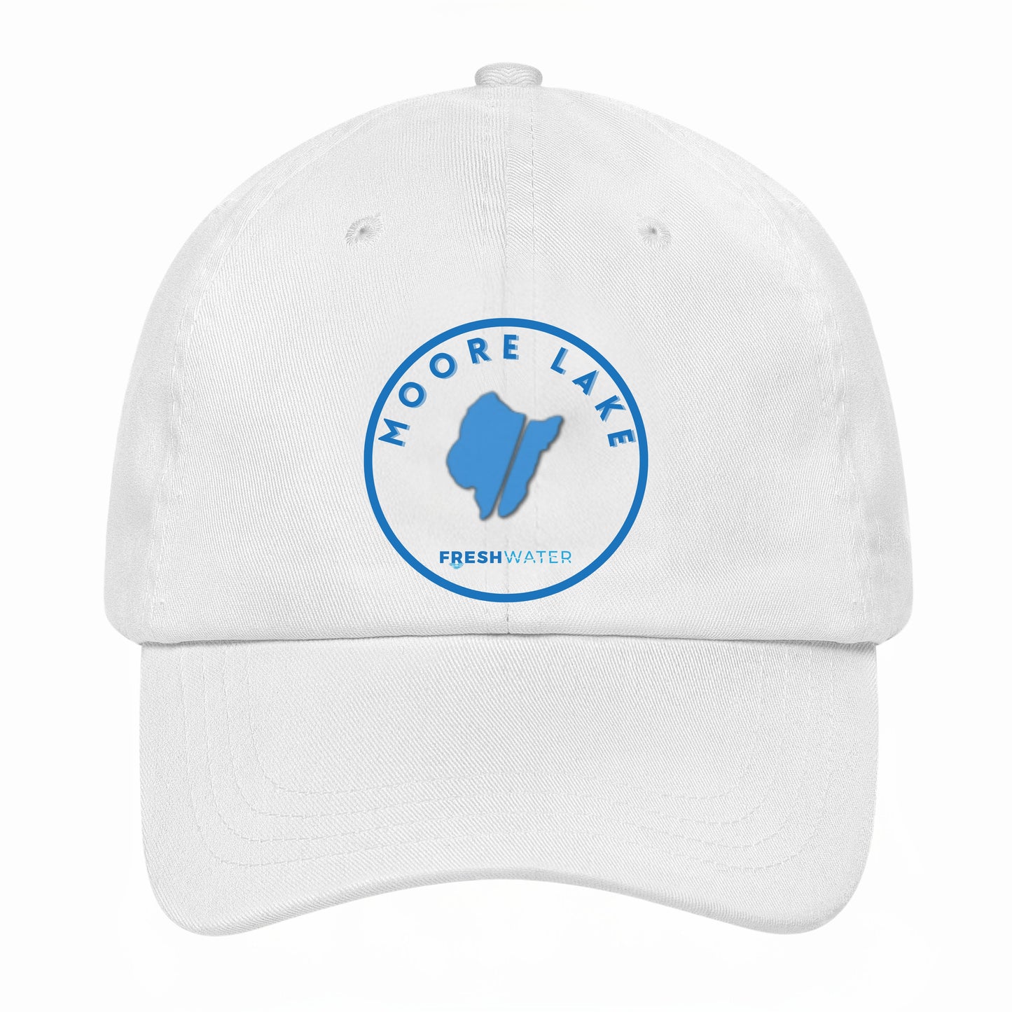 Moore Lake premium Dad hat