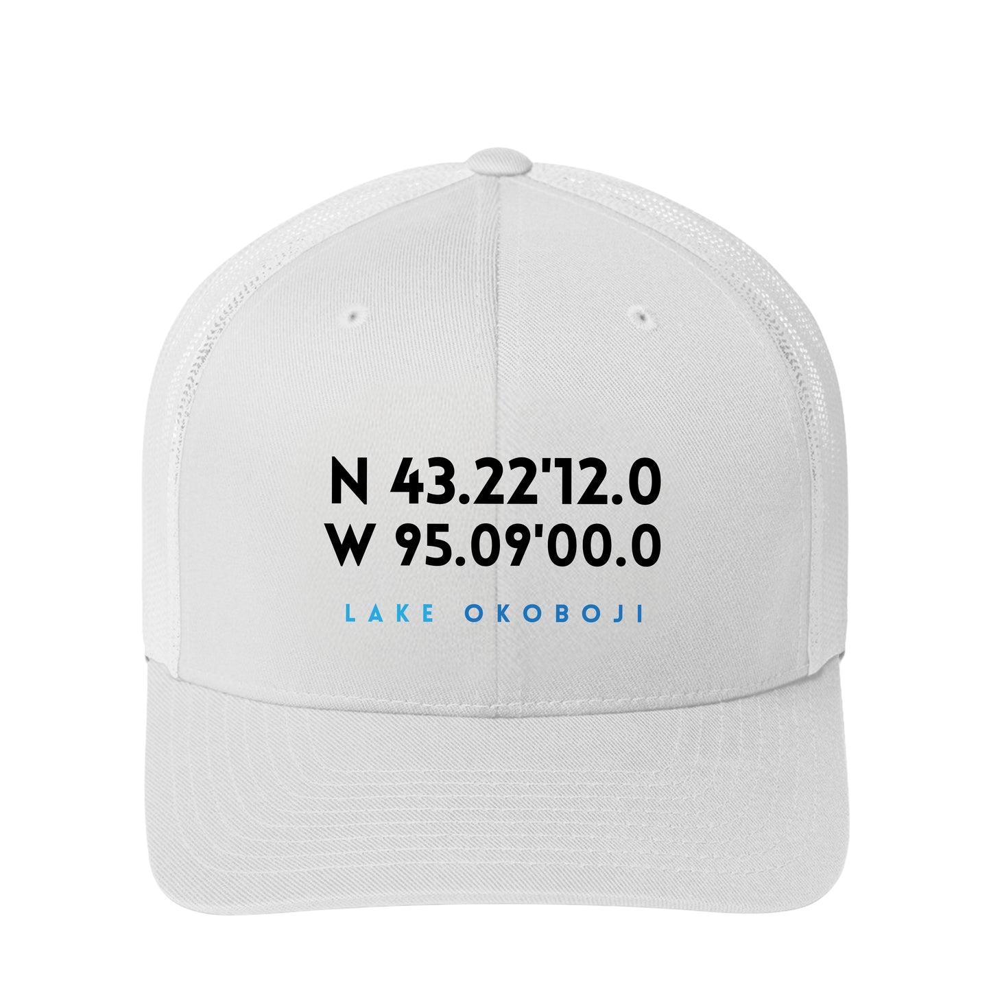 Lake Okoboji Premium Trucker Cap