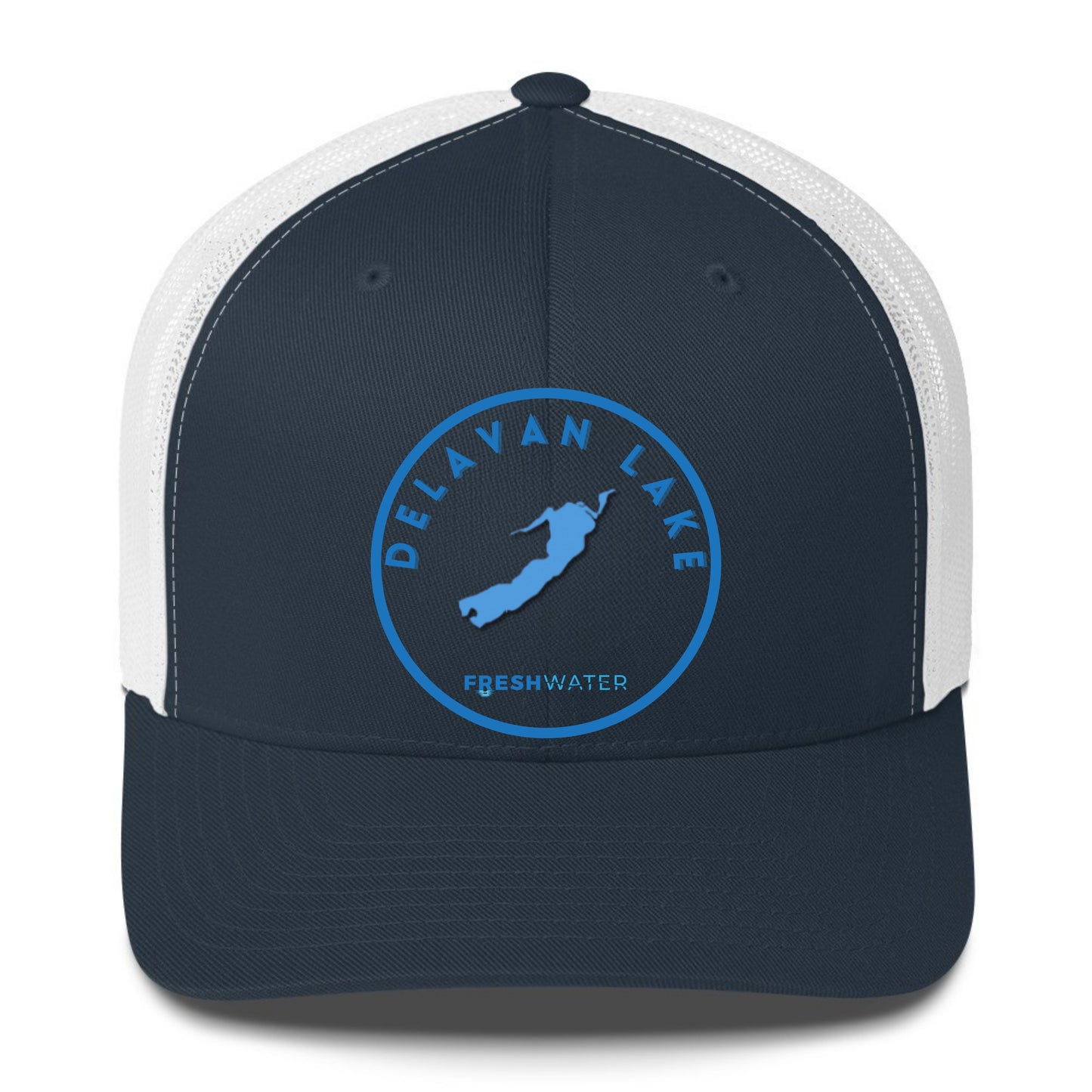 Delavan Lake Premium Trucker Cap