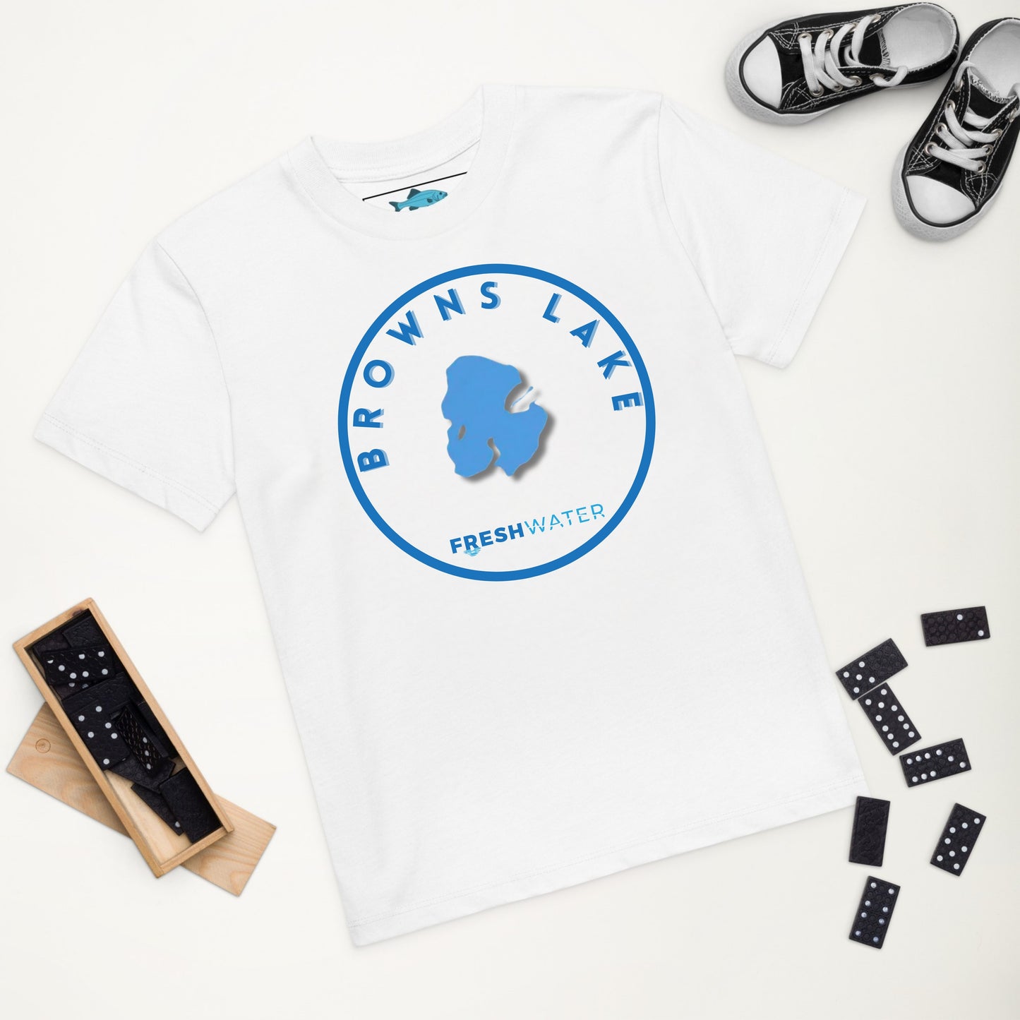 Browns Lake Kids Organic T-Shirt