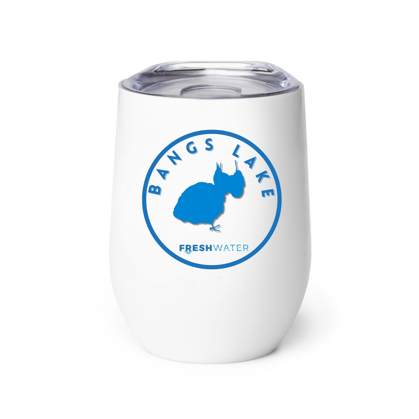 Bangs Lake Premium Wine tumbler