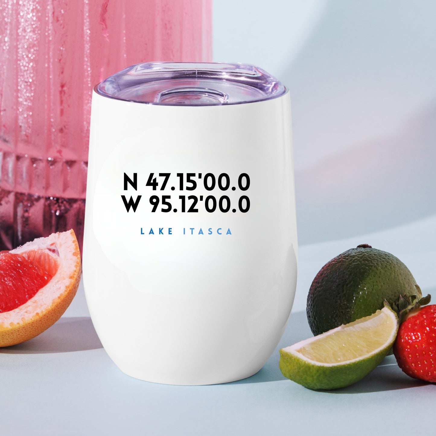 Lake Itasca Premium Wine tumbler