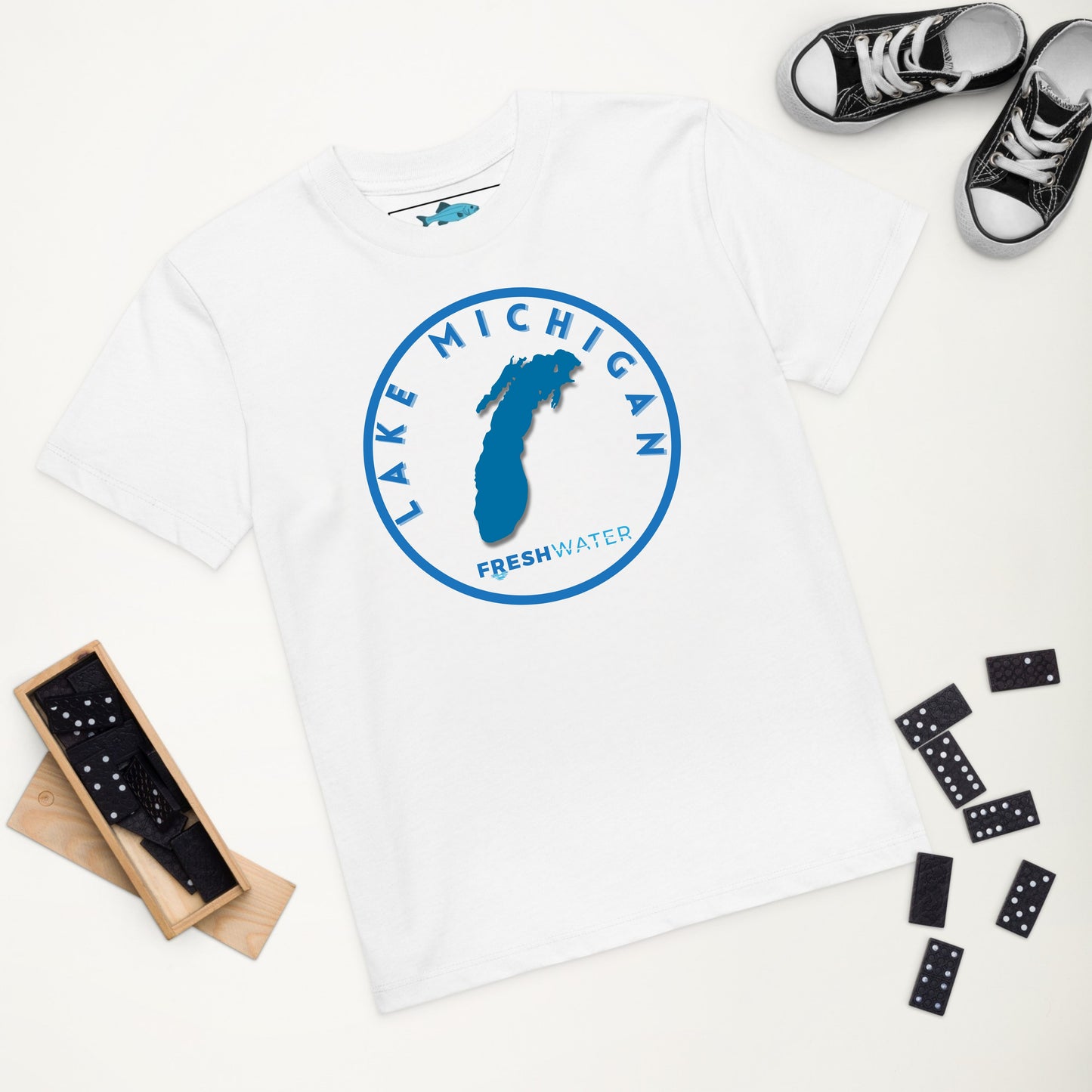 Lake Michigan Kids Organic T-Shirt