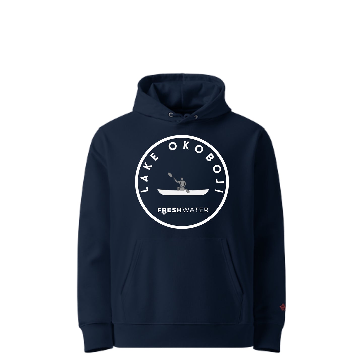 Lake Okoboji Premium Eco Hoodie