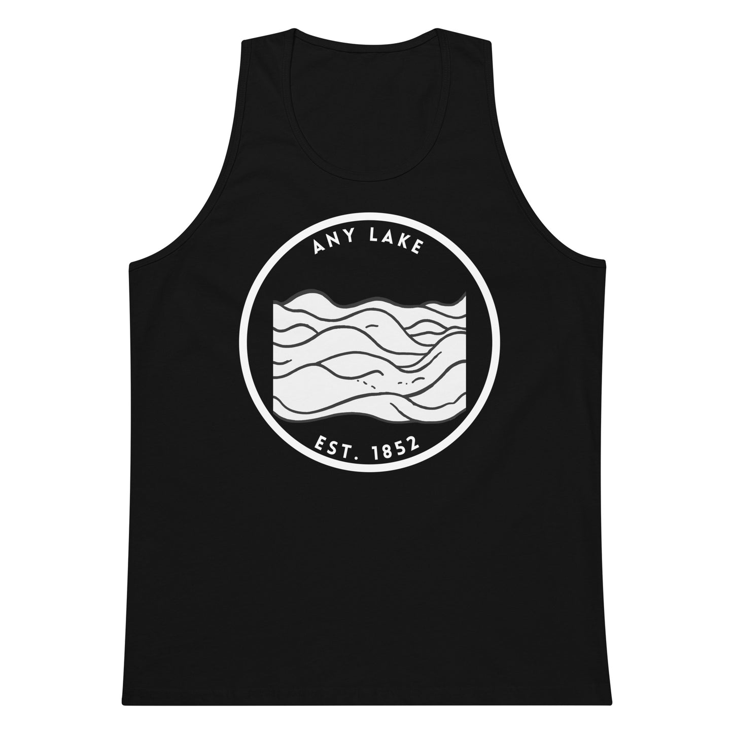 Custom Freshwater Men’s premium tank top
