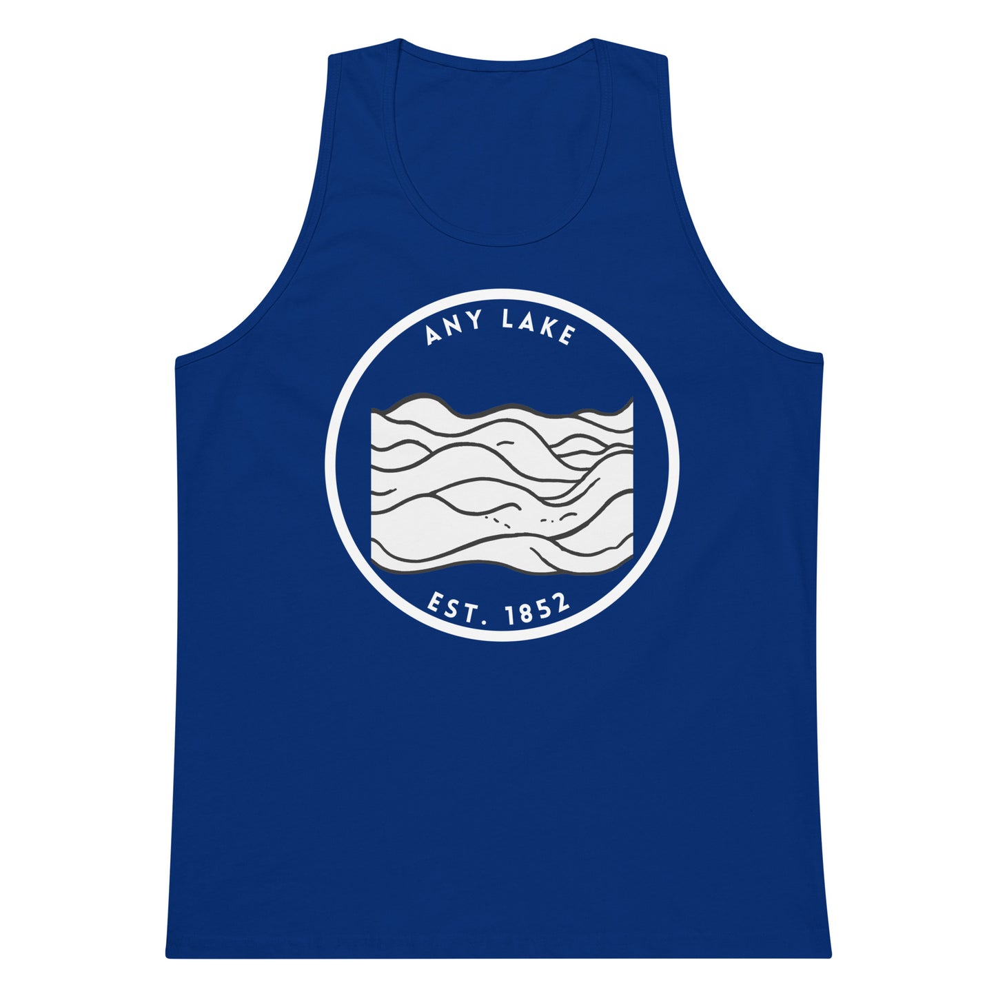 Custom Freshwater Men’s premium tank top