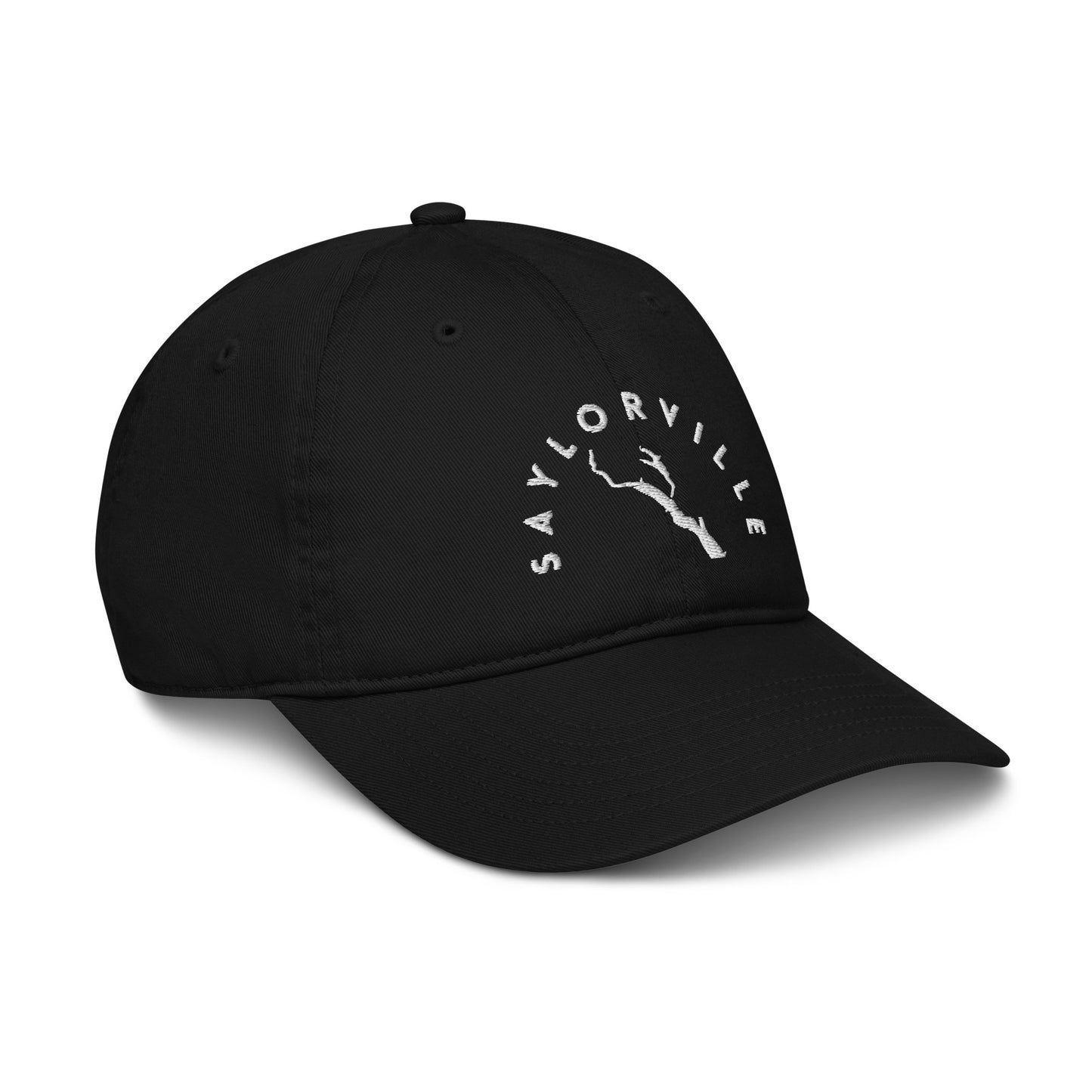 Saylorville Lake Black/White Organic hat
