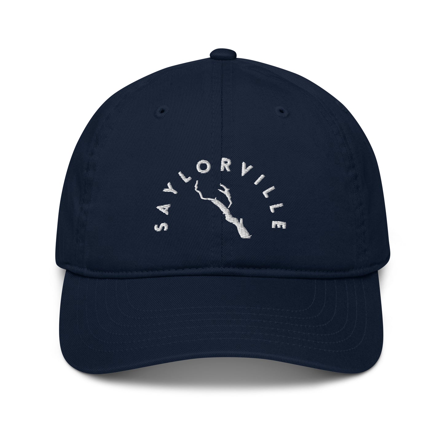 Saylorville Lake Black/White Organic hat