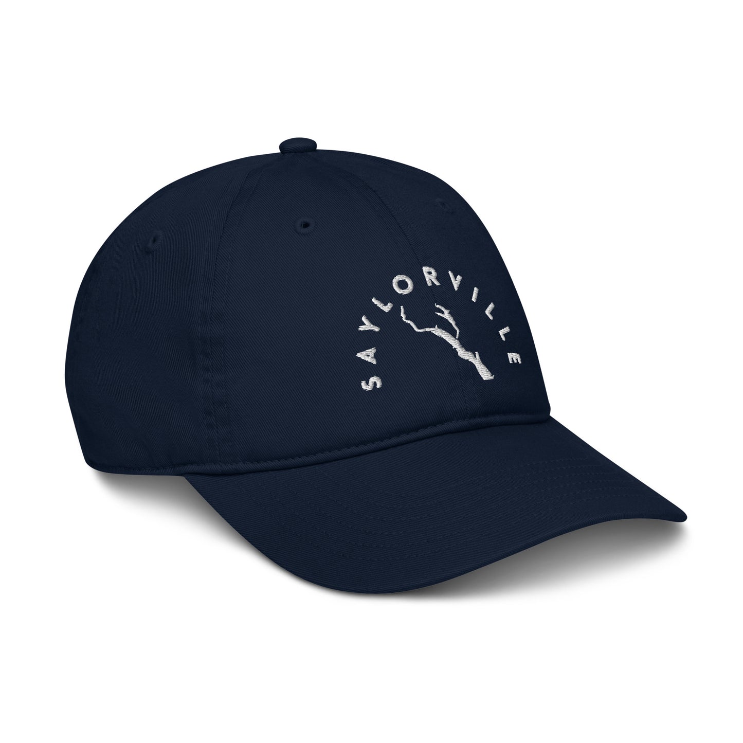 Saylorville Lake Black/White Organic hat