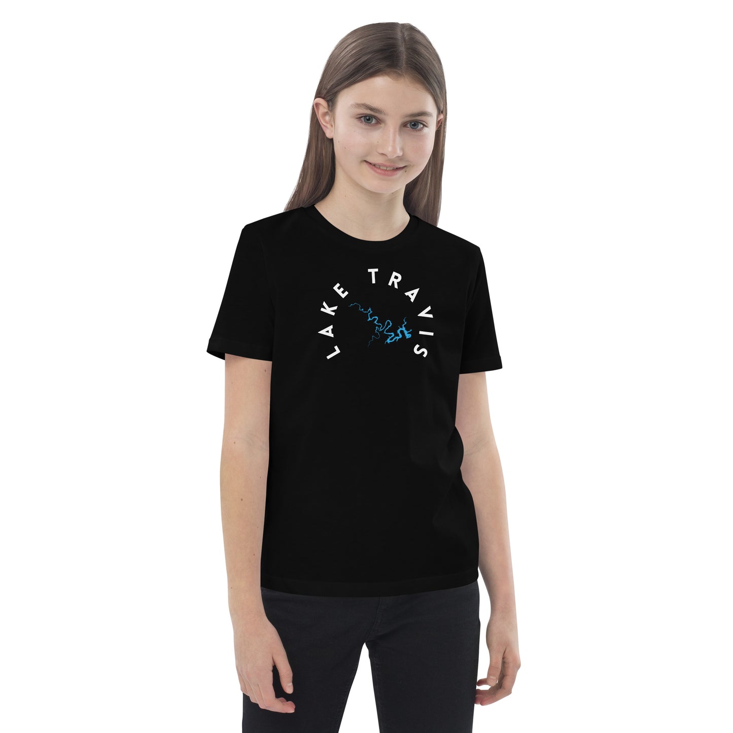 Lake Travis Texas Freshwater WB Organic cotton kids t-shirt