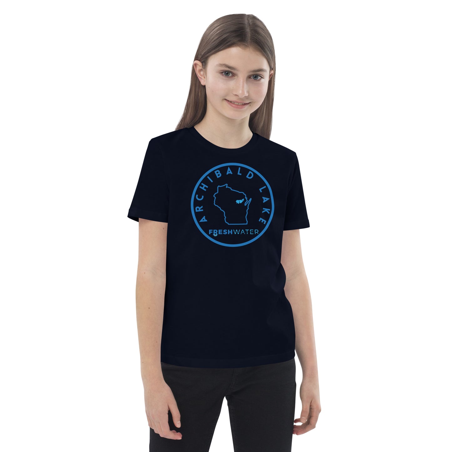 Archibald Lake Organic Cotton Kids T-Shirt