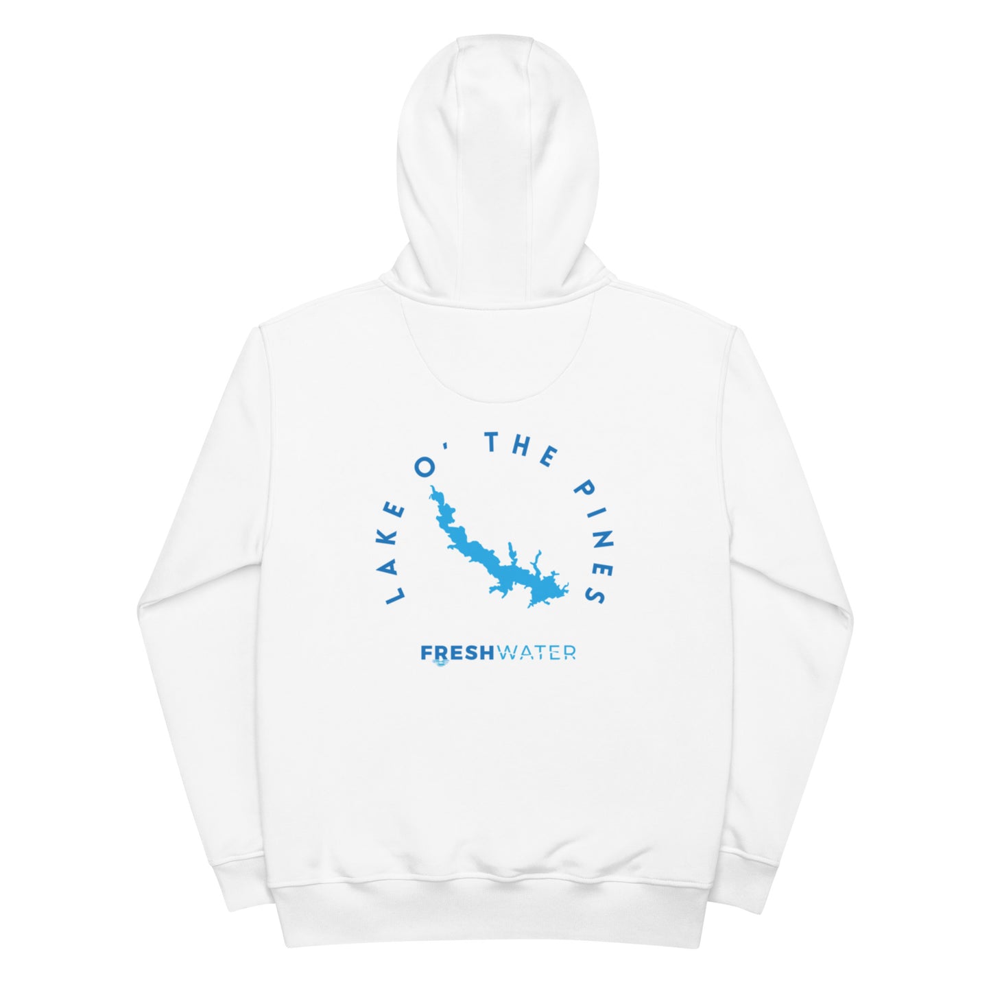 Lake O' the Pines Texas Freshwater Premium eco hoodie