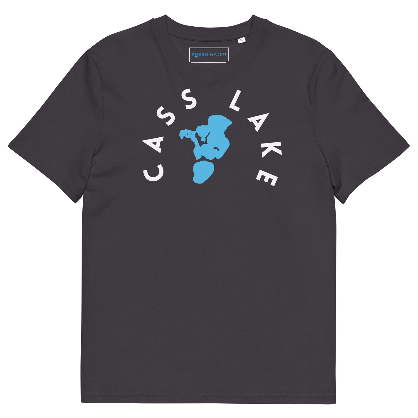 Cass Lake Minnesota Freshwater WB Unisex organic cotton t-shirt