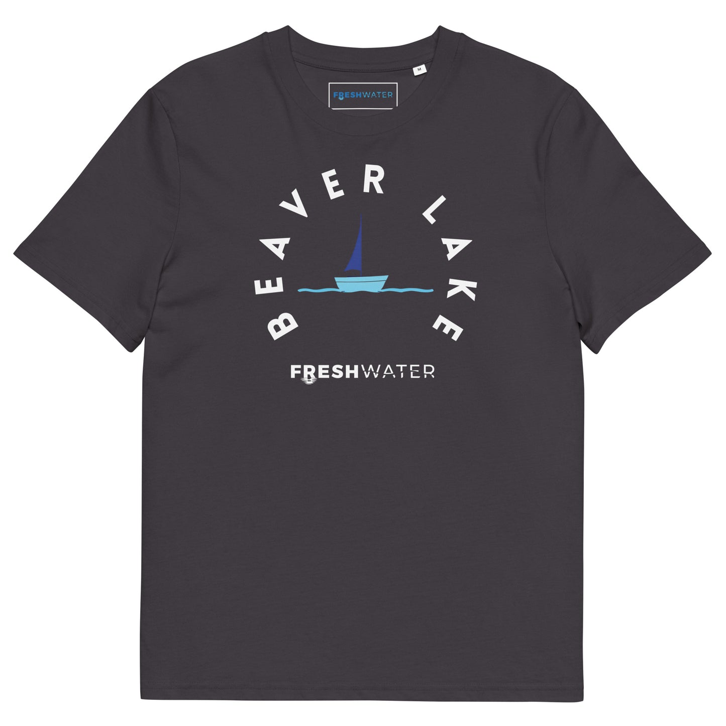 Beaver Lake Arkansas Freshwater Sailing Unisex organic cotton t-shirt
