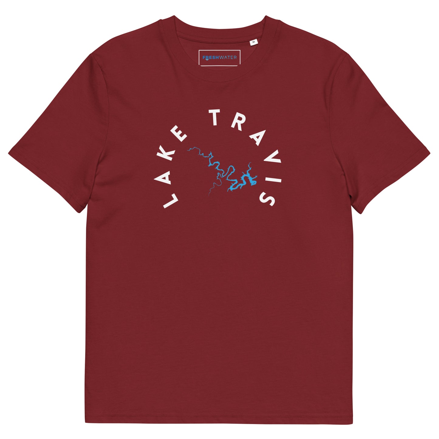 Lake Travis Texas Freshwater WB Unisex organic cotton t-shirt