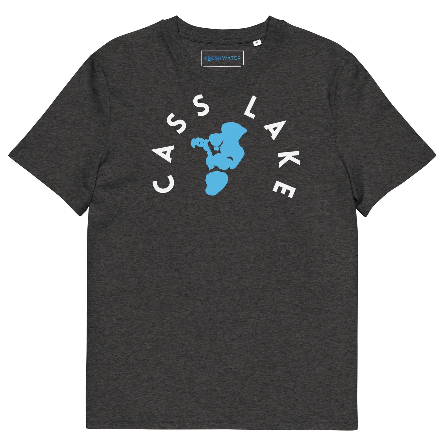 Cass Lake Minnesota Freshwater WB Unisex organic cotton t-shirt