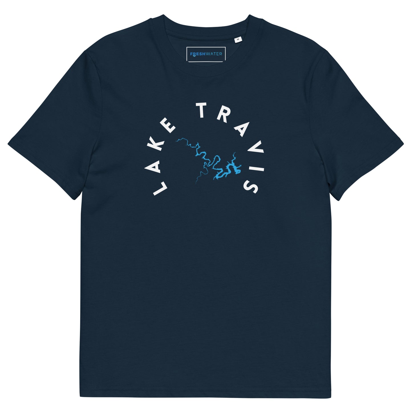 Lake Travis Texas Freshwater WB Unisex organic cotton t-shirt