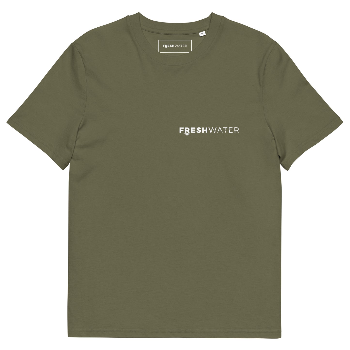 Freshwater Night Swimming BW V3 Unisex organic cotton t-shirt