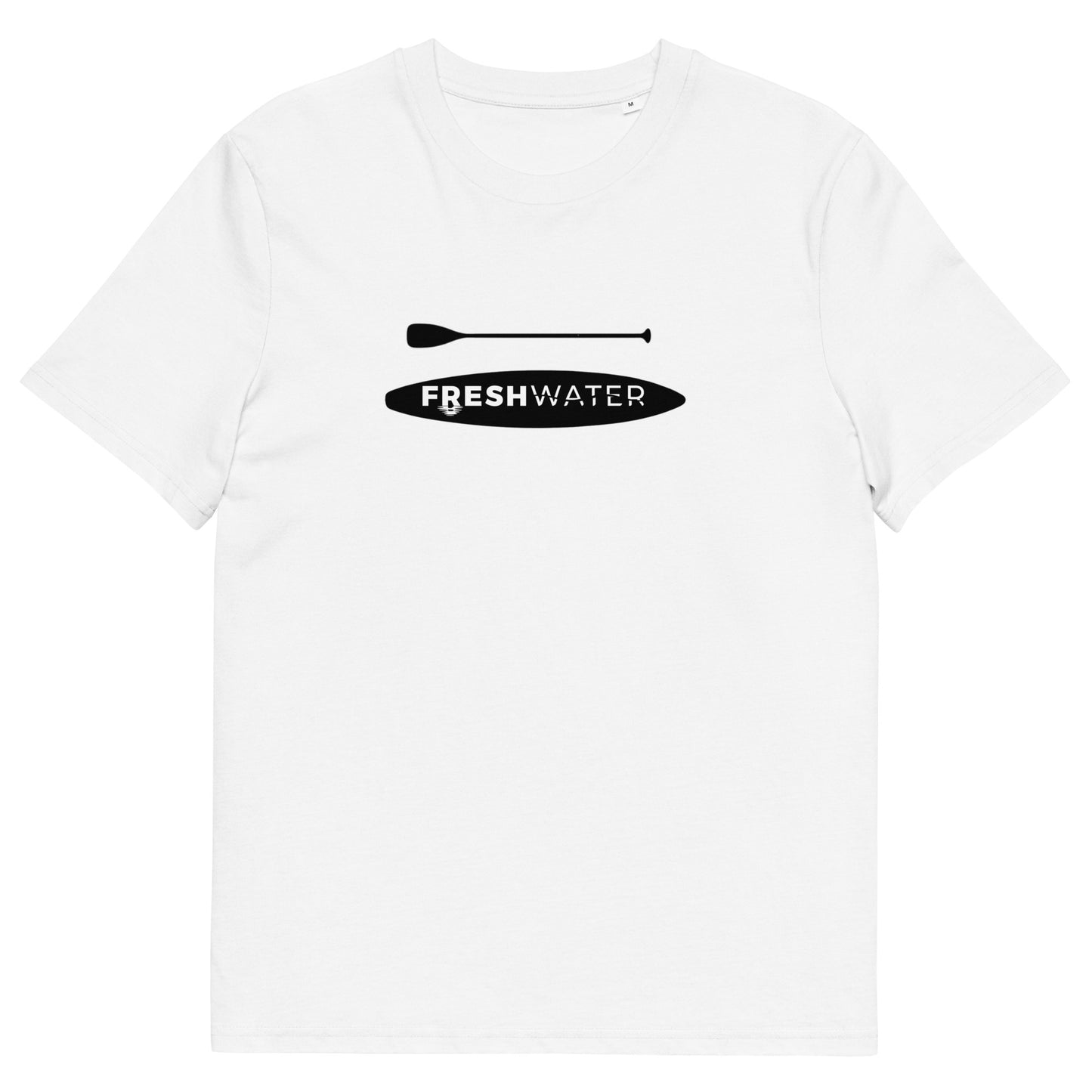 Freshwater Paddling Unisex organic cotton t-shirt