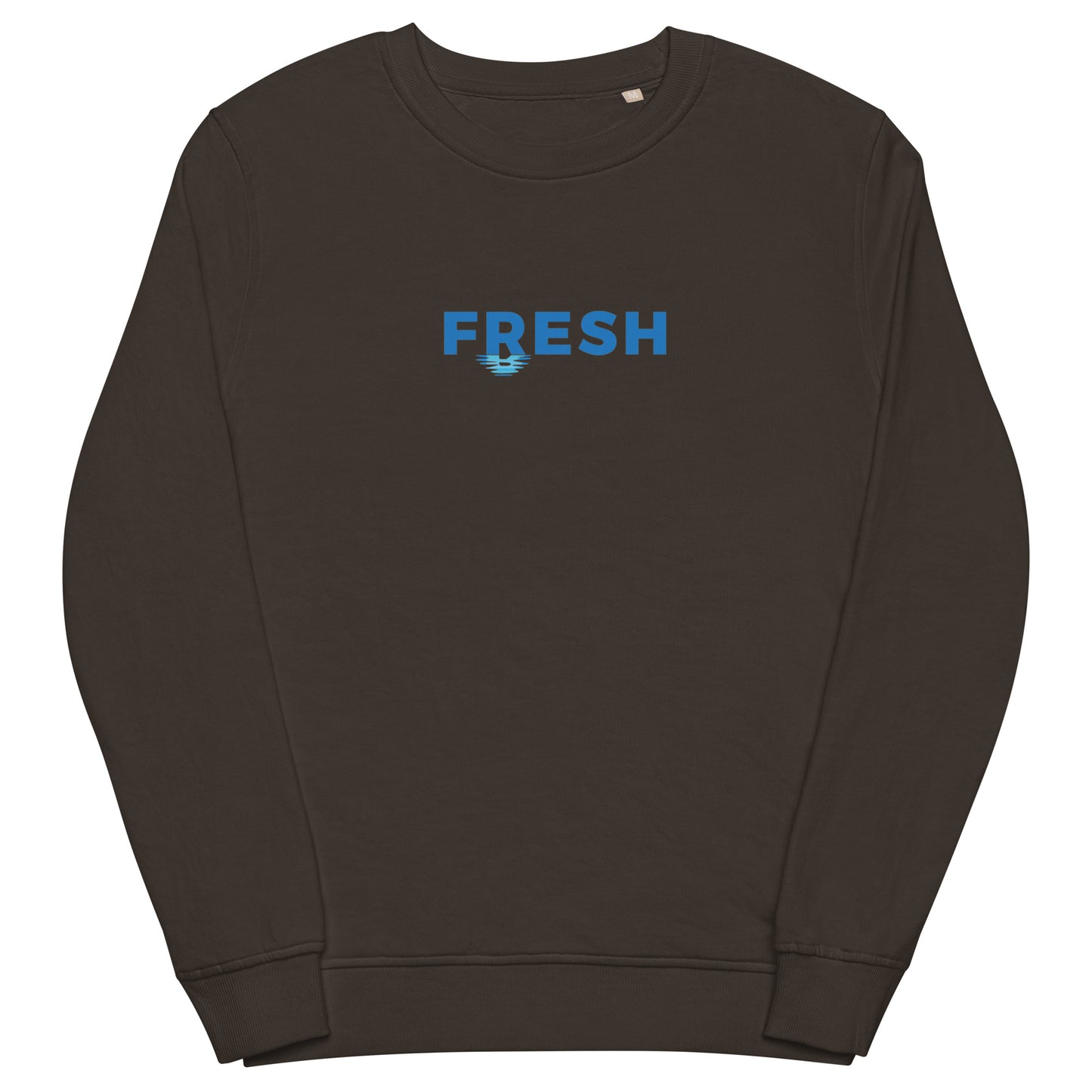 Fresh Blue Unisex organic sweatshirt