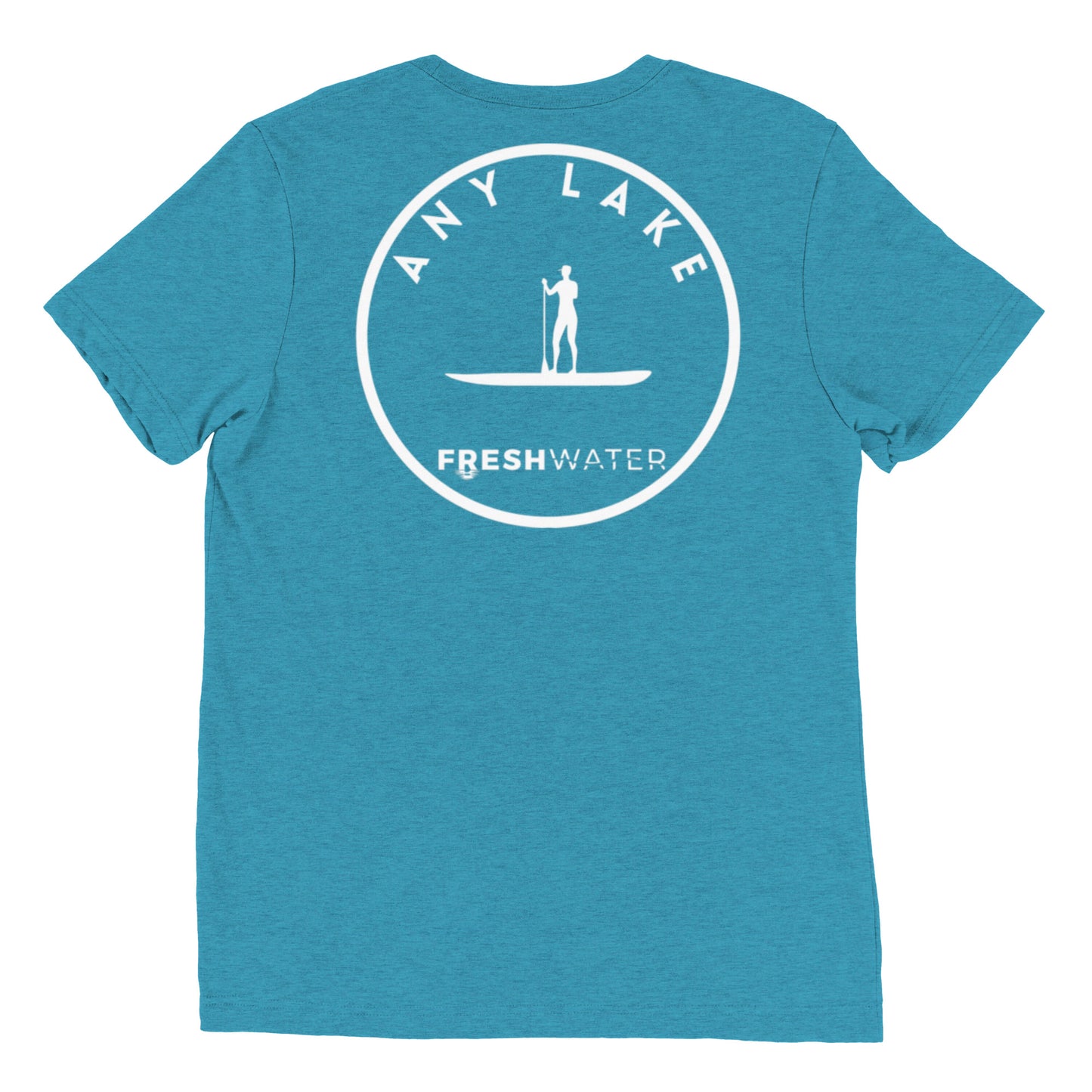 Freshwater Paddle BW Custom Short sleeve t-shirt