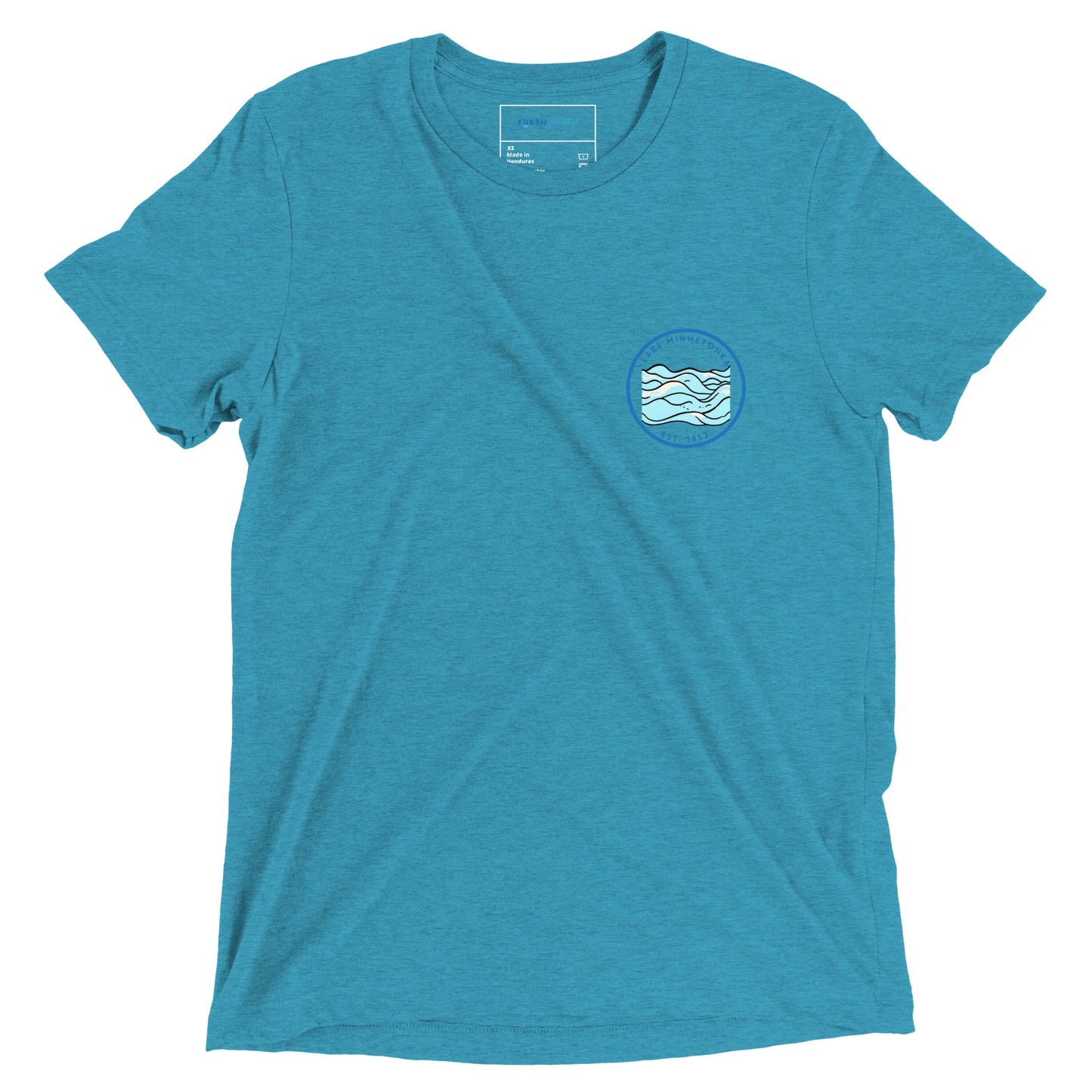 Lake Minnetonka Minnesota Freshwater Waves Short sleeve t-shirt