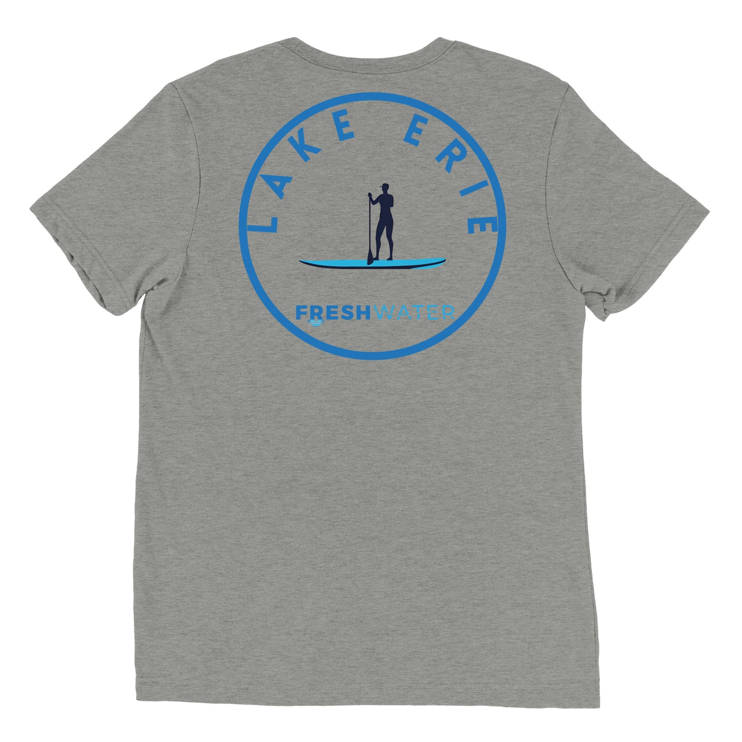 Lake Erie Great Lakes Freshwater Paddle FB Short sleeve t-shirt