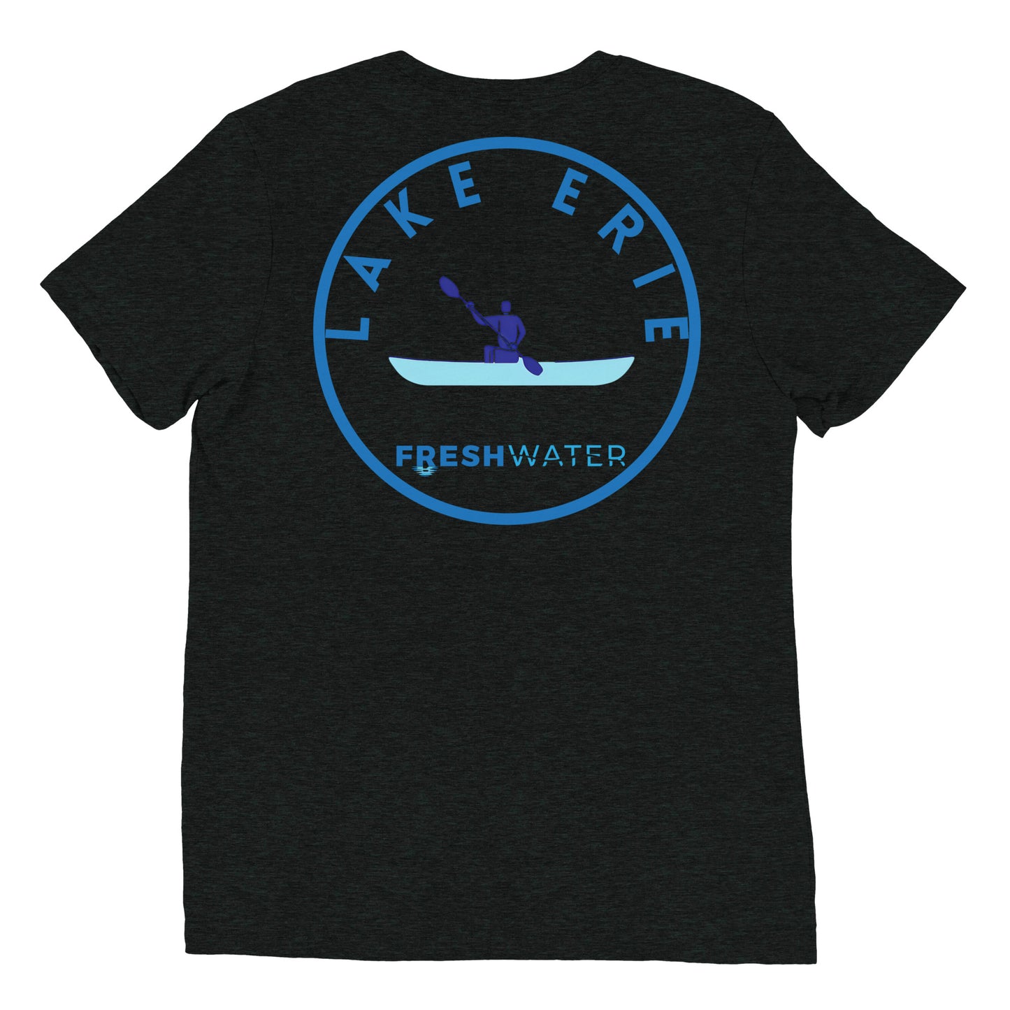 Lake Erie Great Lakes Freshwater Kayak Short sleeve t-shirt