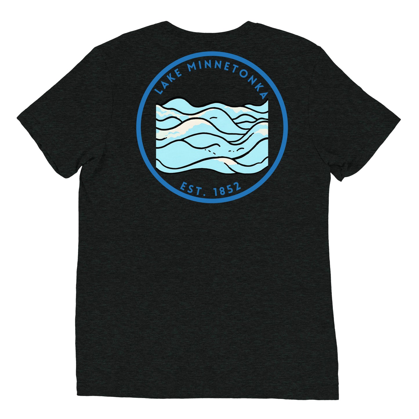 Lake Minnetonka Minnesota Freshwater Waves Short sleeve t-shirt