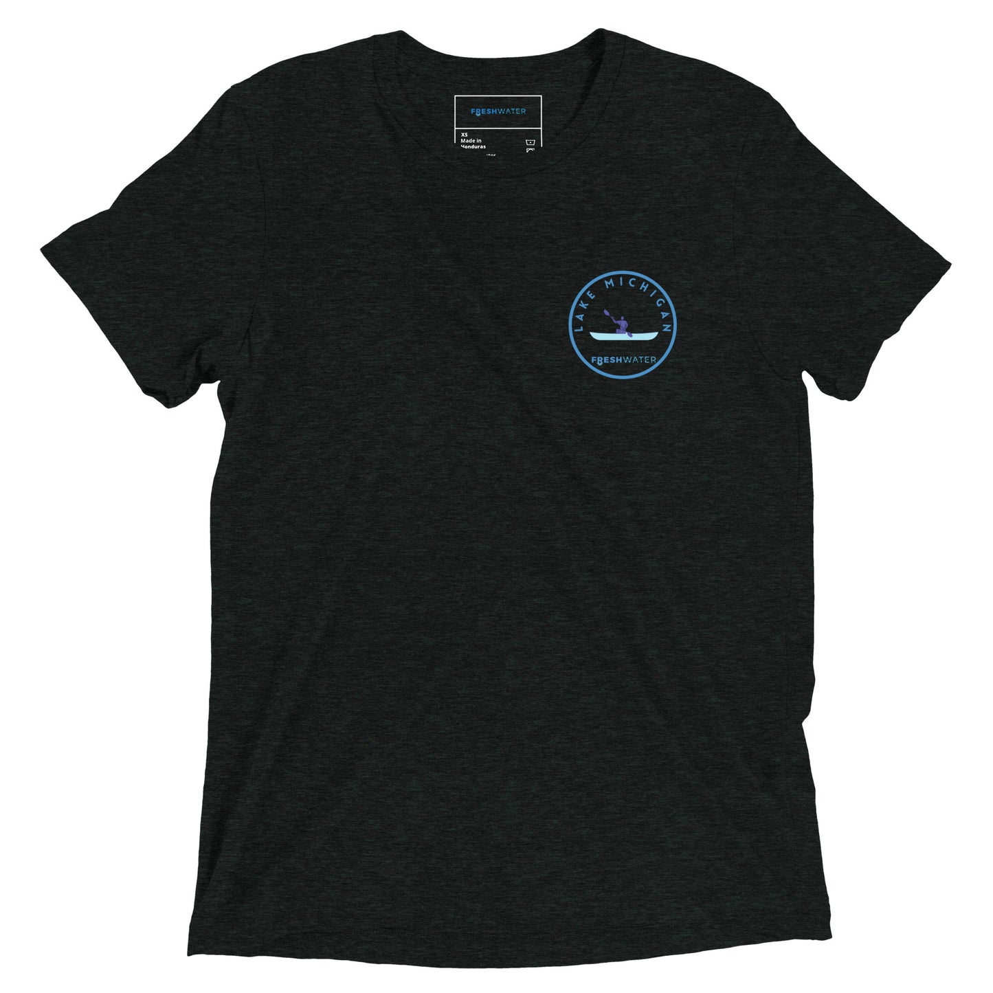 Lake Michigan Freshwater Kayak Short sleeve t-shirt