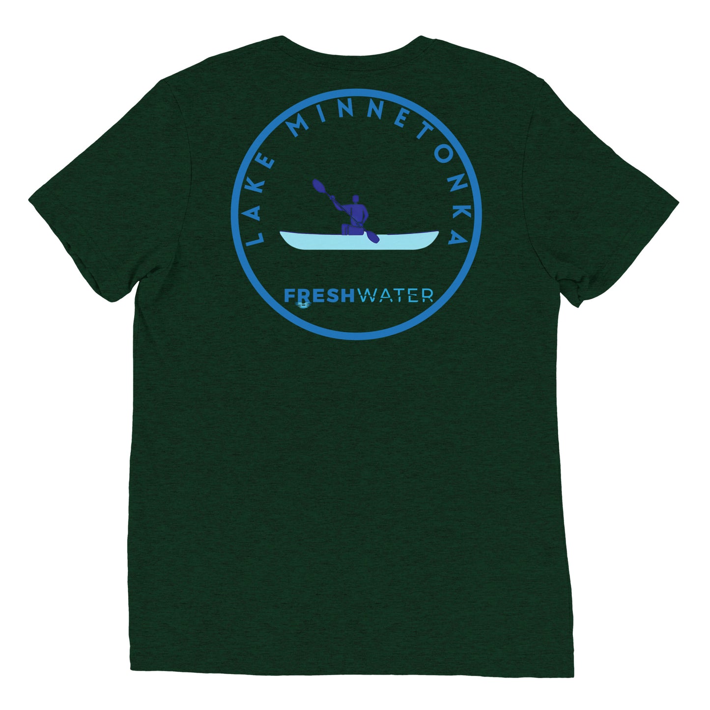 Lake Minnetonka Minnesota Freshwater Kayak Short sleeve t-shirt