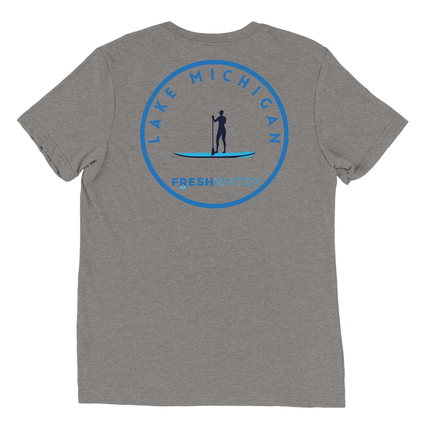 Lake Michigan Freshwater Paddle Short sleeve t-shirt