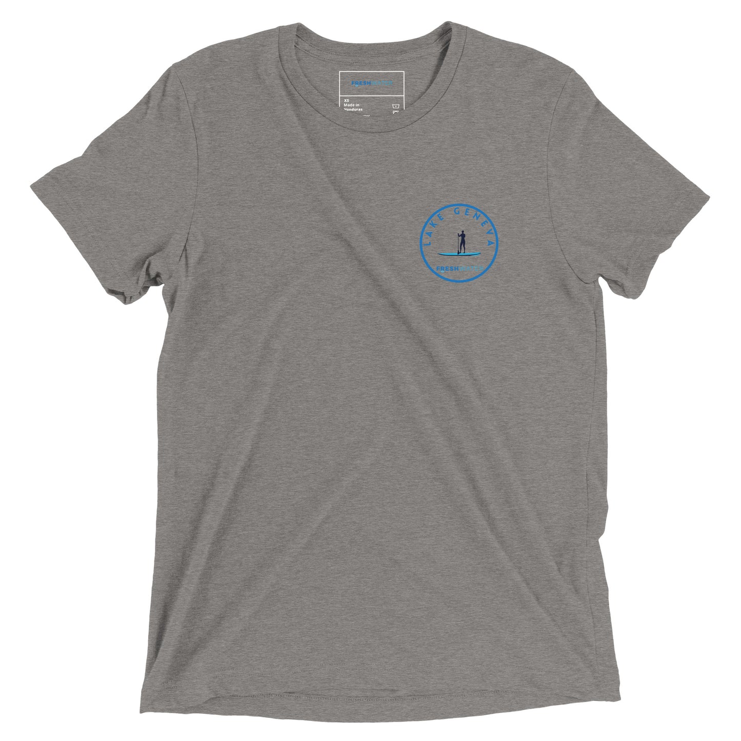 Lake Geneva Wisconsin Freshwater Paddle Short sleeve t-shirt
