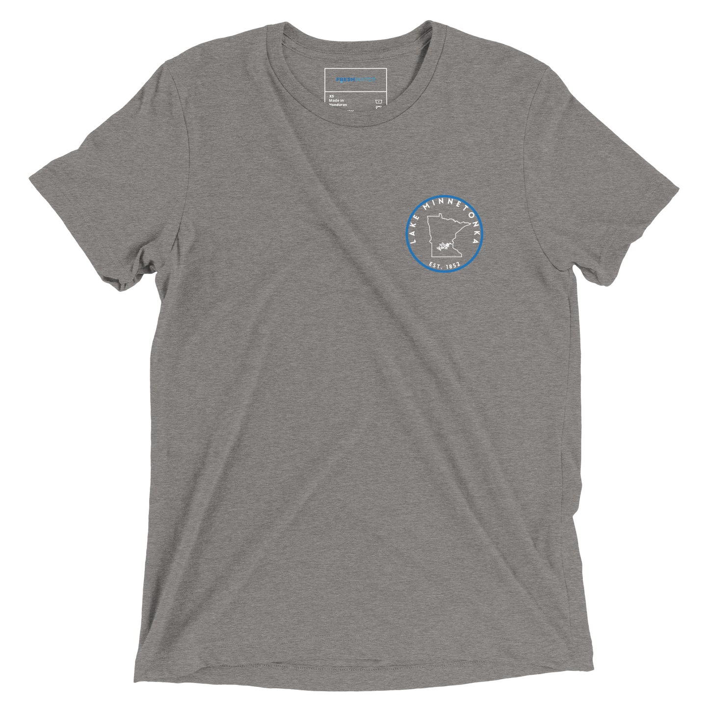 Lake Minnetonka Minnesota Freshwater SO BW Short sleeve t-shirt