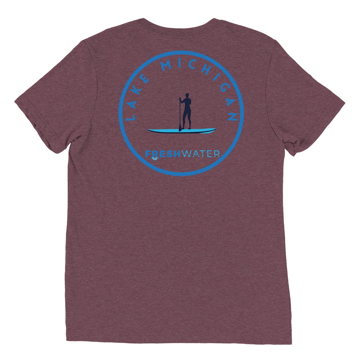 Lake Michigan Freshwater Paddle Short sleeve t-shirt