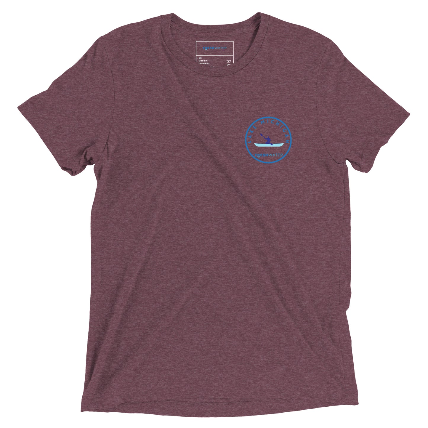 Lake Michigan Freshwater Kayak Short sleeve t-shirt