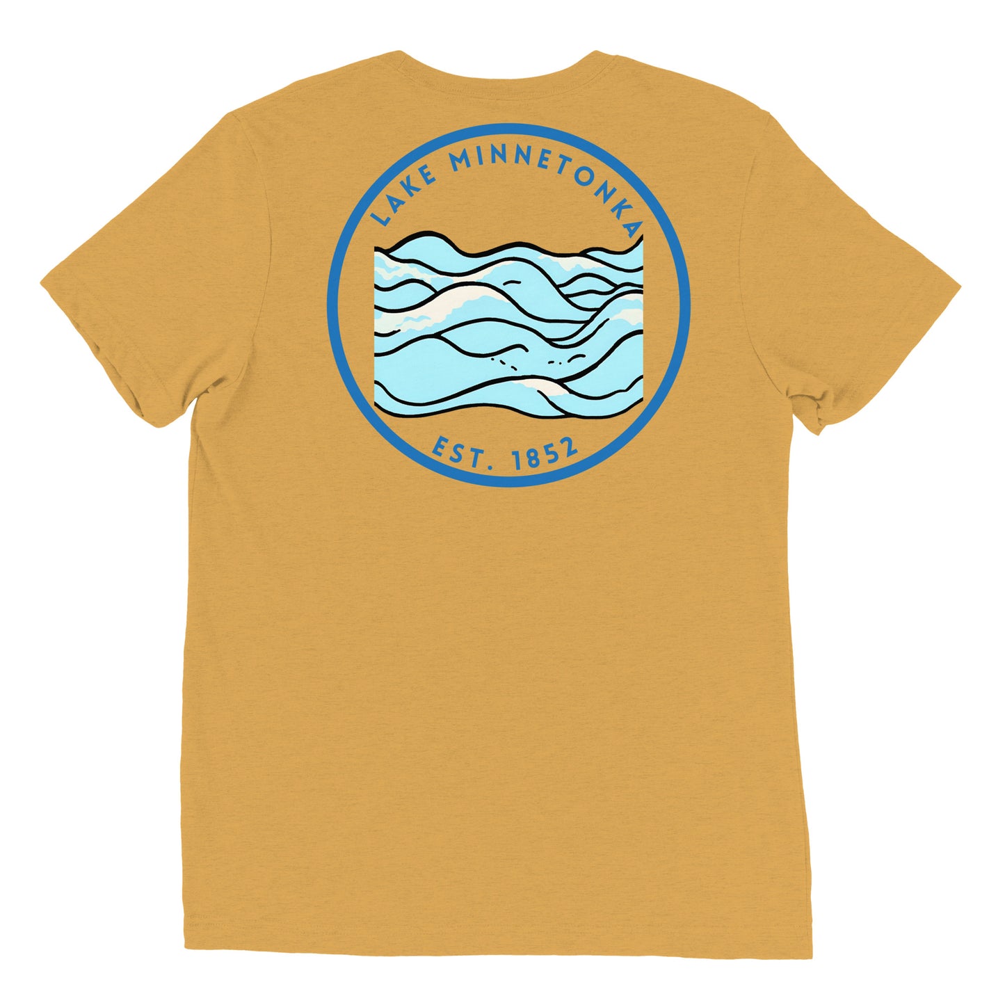 Lake Minnetonka Minnesota Freshwater Waves Short sleeve t-shirt