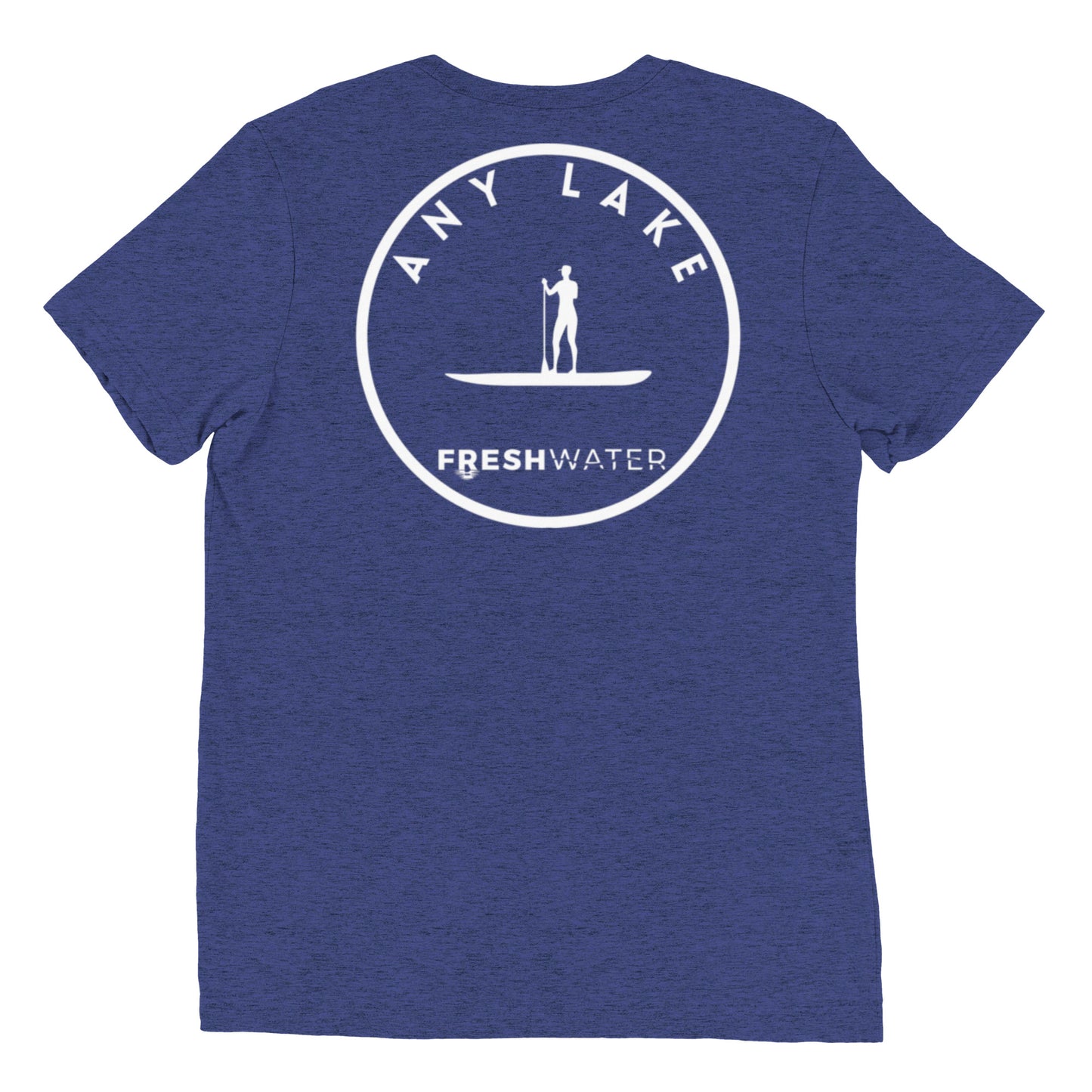 Freshwater Paddle BW Custom Short sleeve t-shirt
