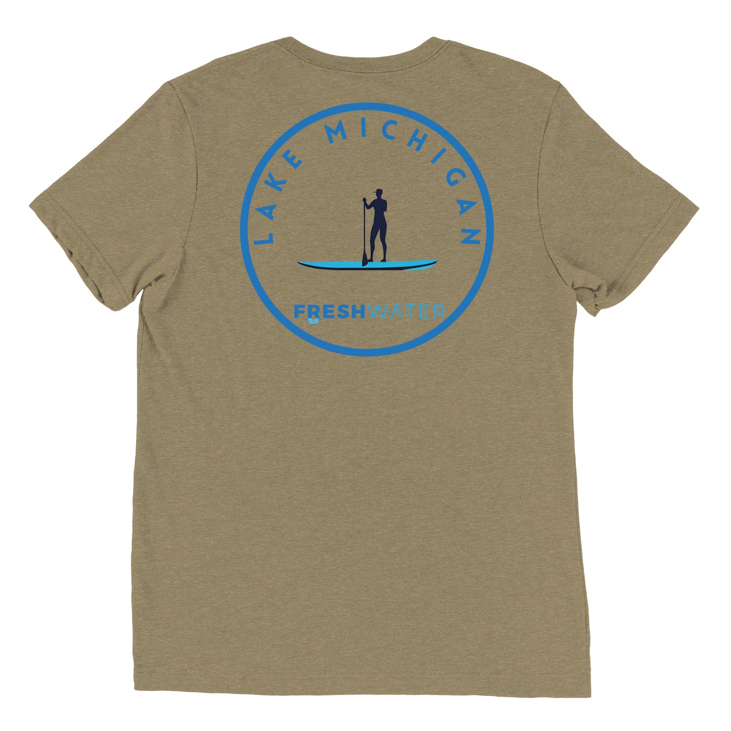 Lake Michigan Freshwater Paddle Short sleeve t-shirt