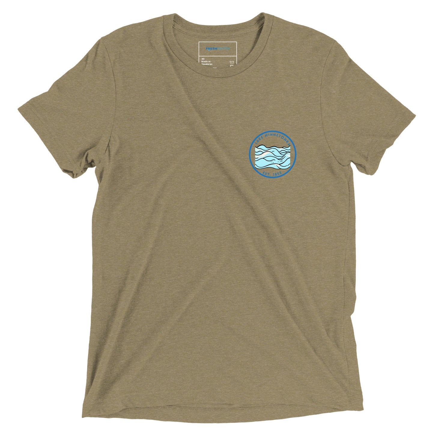 Lake Minnetonka Minnesota Freshwater Waves Short sleeve t-shirt