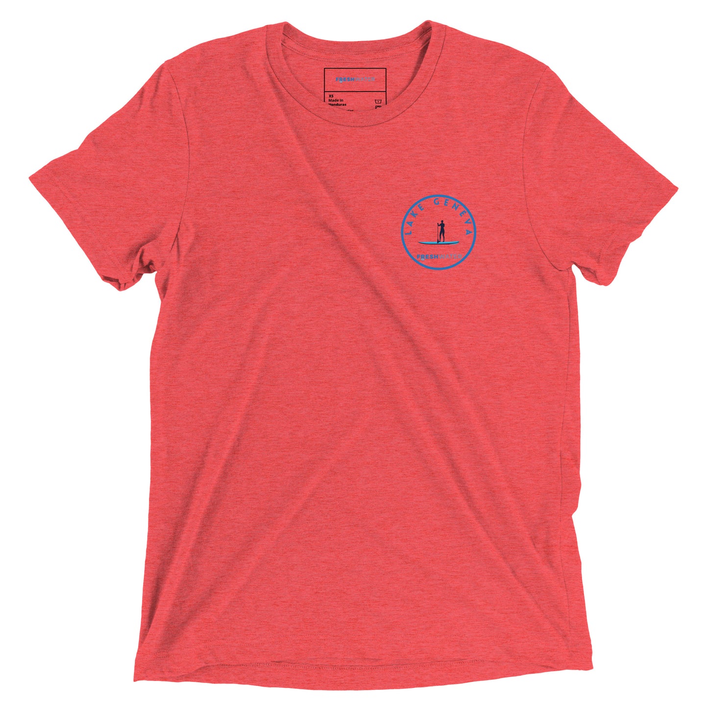 Lake Geneva Wisconsin Freshwater Paddle Short sleeve t-shirt