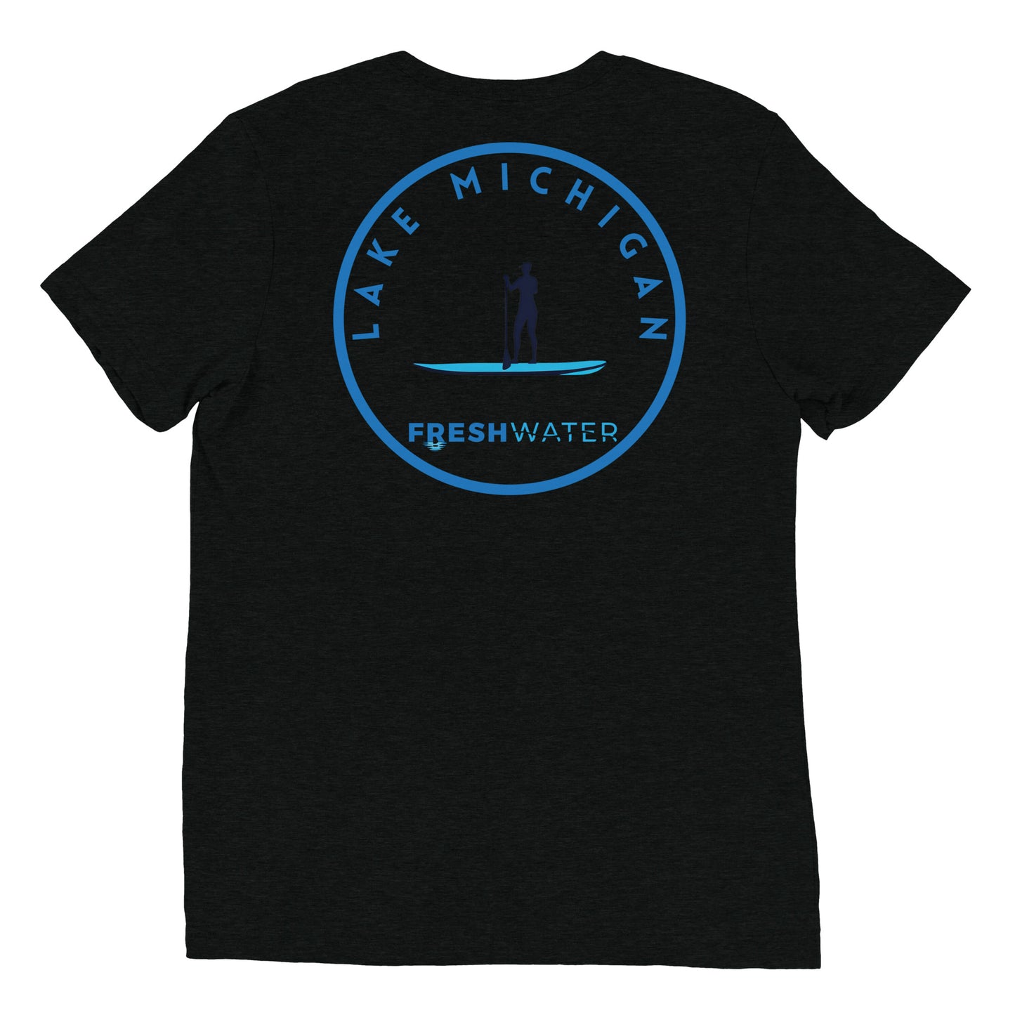 Lake Michigan Freshwater Paddle Short sleeve t-shirt