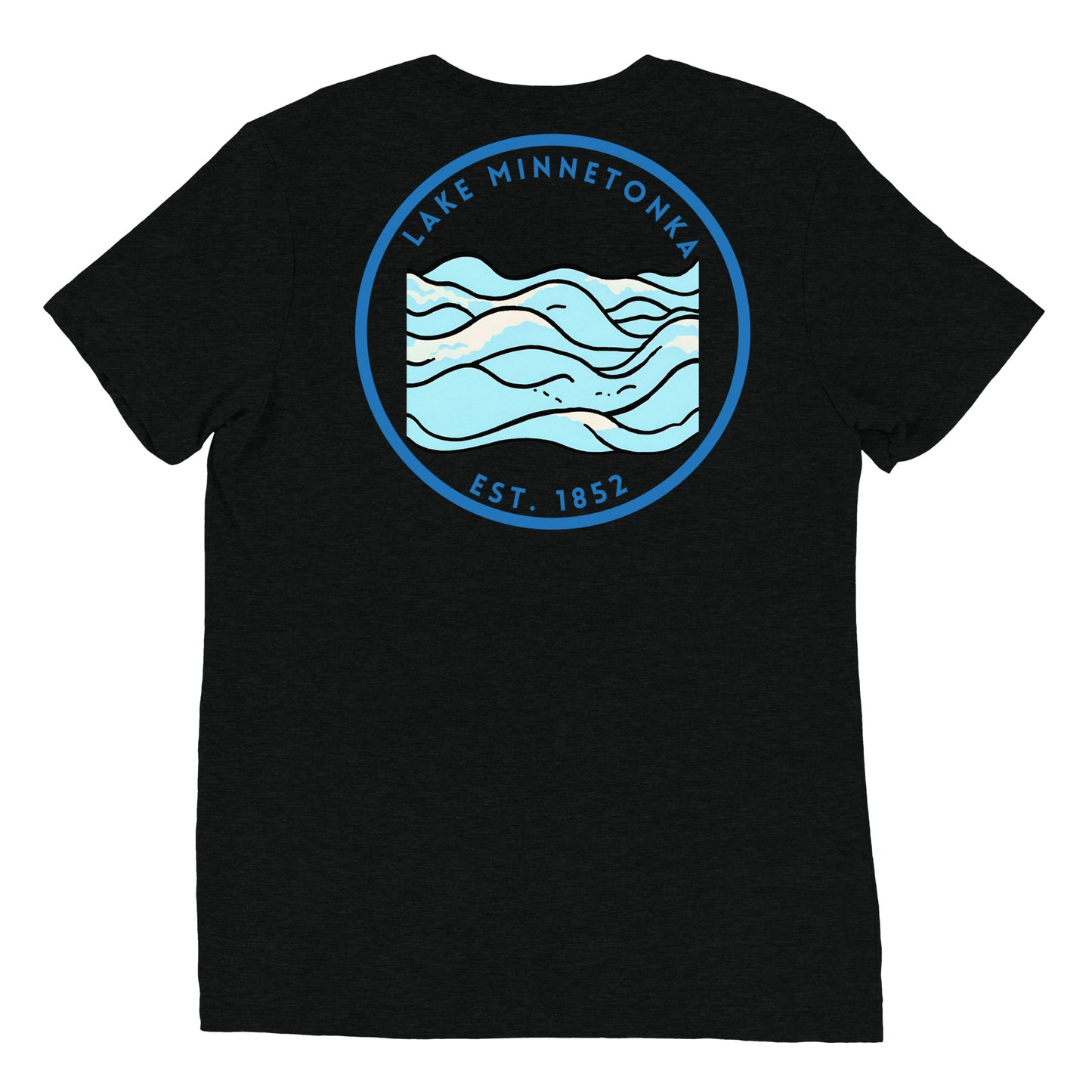 Lake Minnetonka Minnesota Freshwater Waves Short sleeve t-shirt