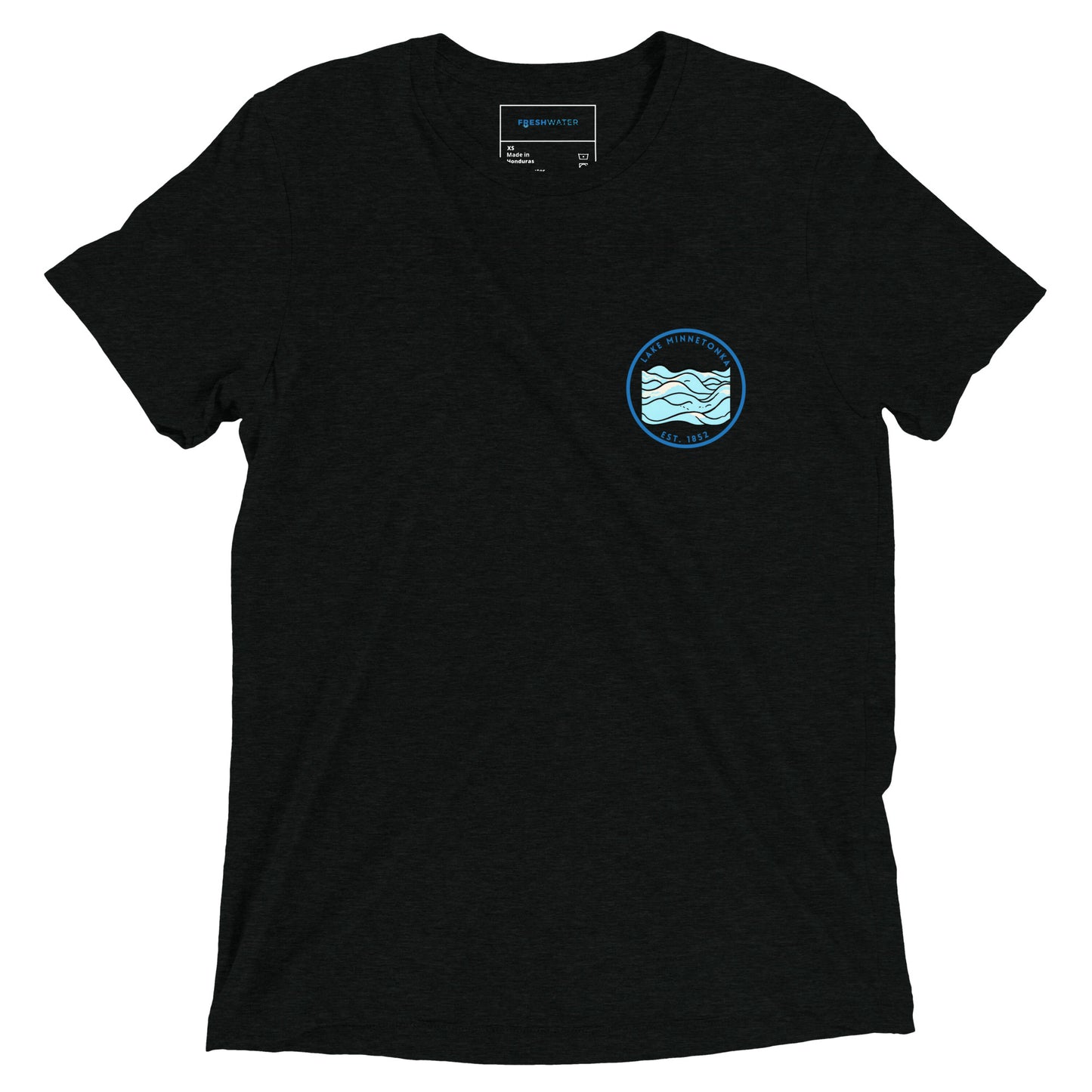 Lake Minnetonka Minnesota Freshwater Waves Short sleeve t-shirt