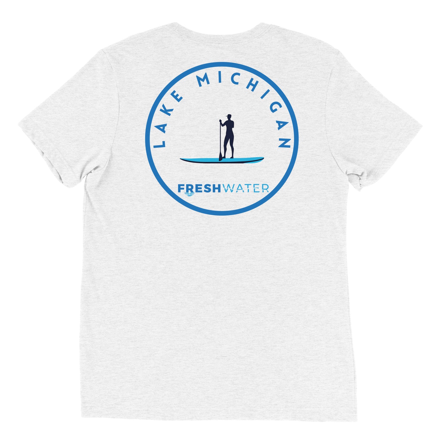 Lake Michigan Freshwater Paddle Short sleeve t-shirt