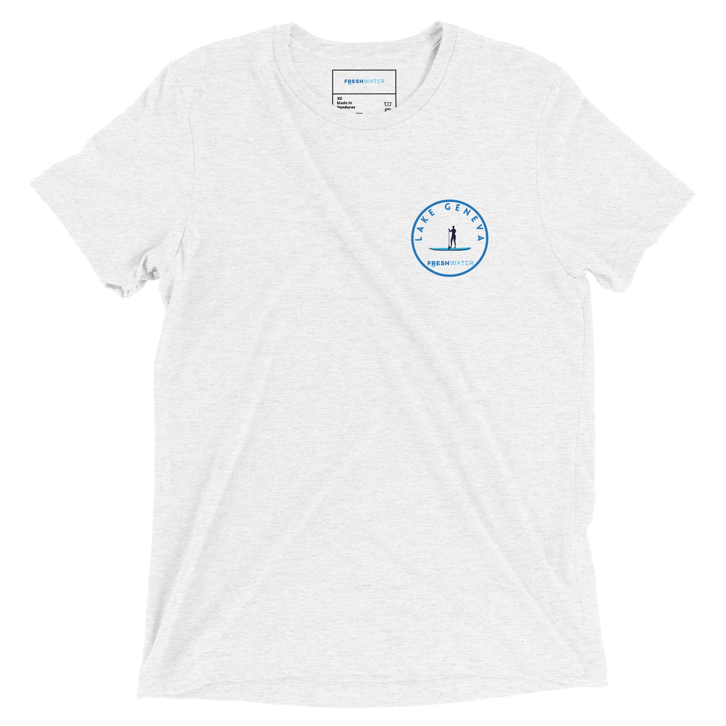 Lake Geneva Wisconsin Freshwater Paddle Short sleeve t-shirt