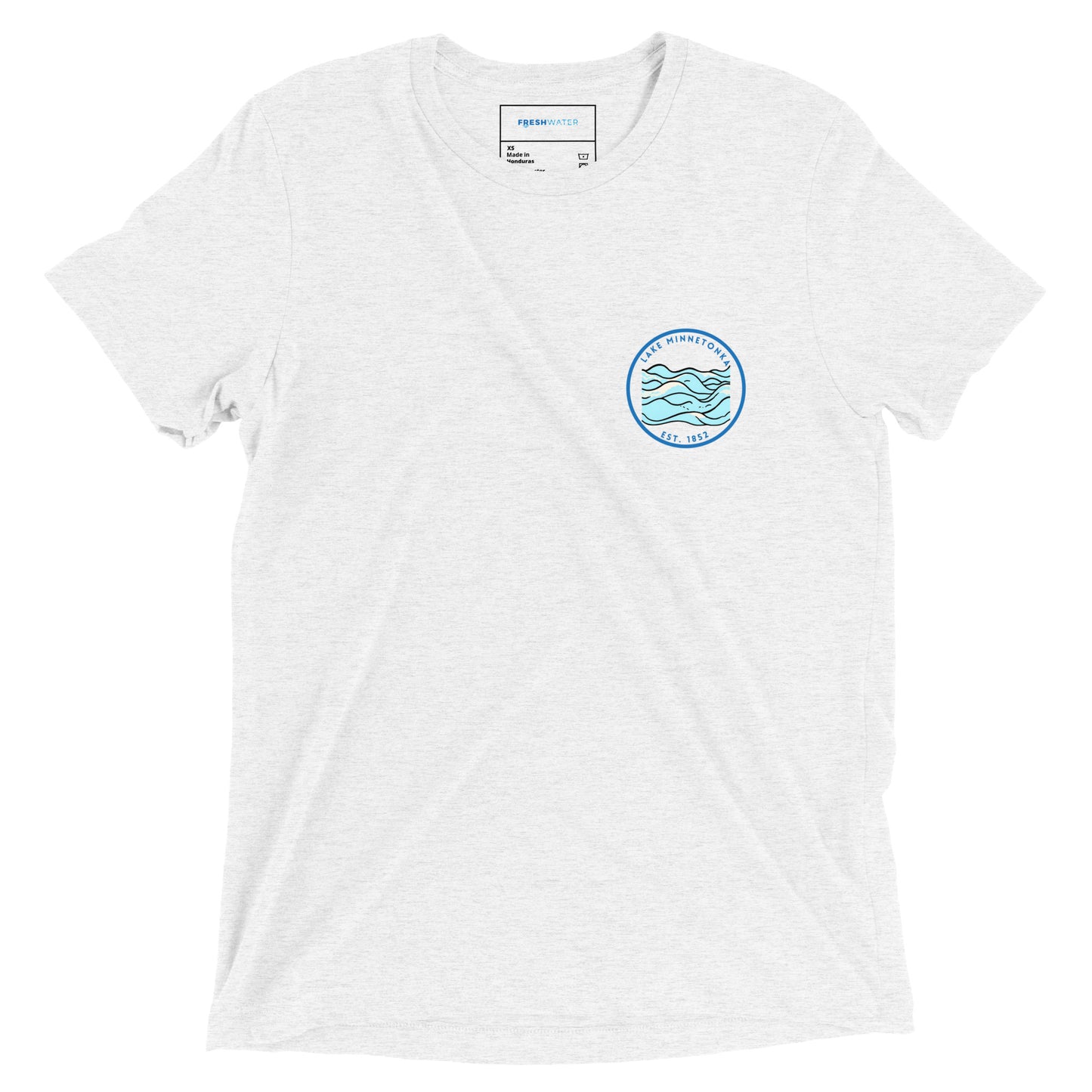 Lake Minnetonka Minnesota Freshwater Waves Short sleeve t-shirt