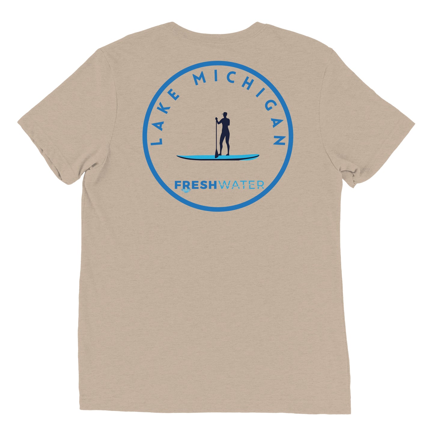Lake Michigan Freshwater Paddle Short sleeve t-shirt