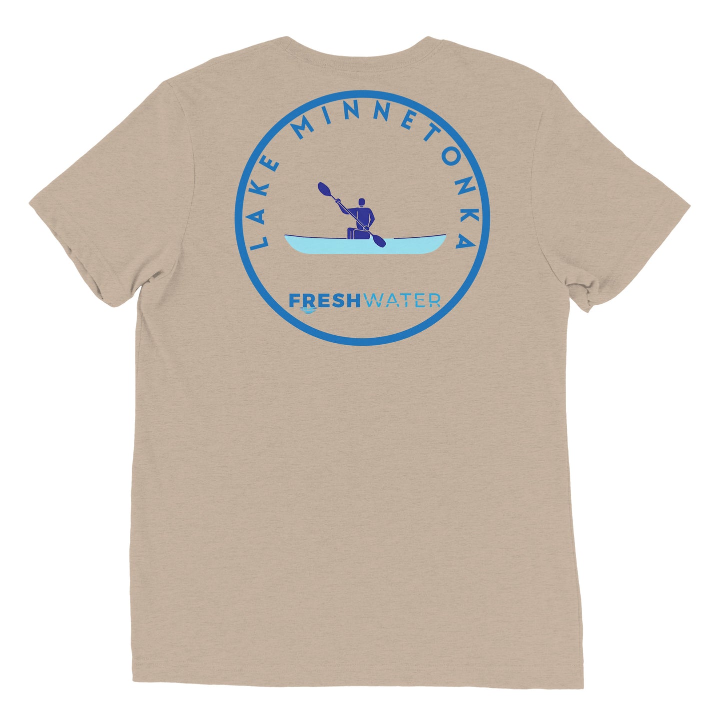 Lake Minnetonka Minnesota Freshwater Kayak Short sleeve t-shirt