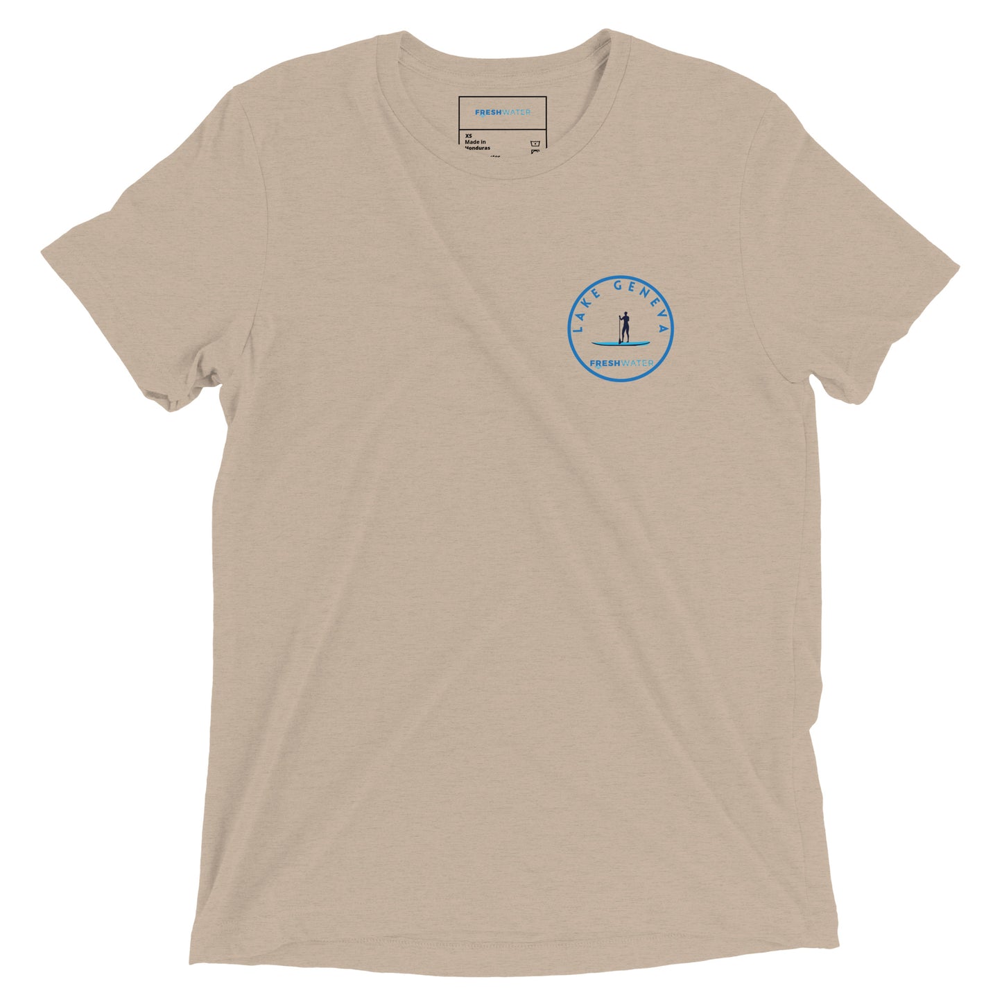 Lake Geneva Wisconsin Freshwater Paddle Short sleeve t-shirt
